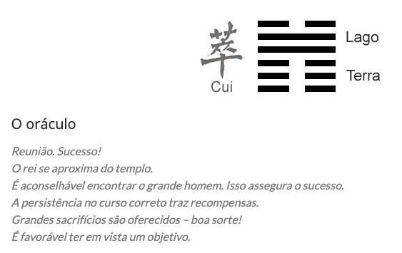 Hexagrama 45 do I Ching
