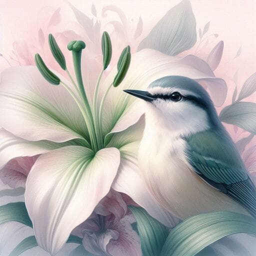 passaro e lirio representam a compaixao que ajuda como parar a autossabotagem