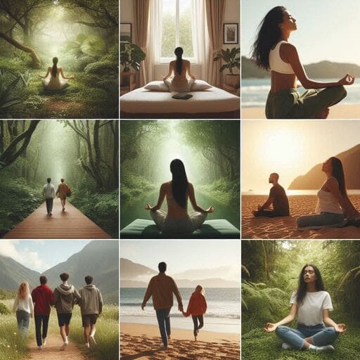 grid com 9 ilustrações com tipos de grounding